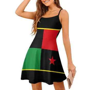 Женское платье-слинг с экзотическим афропанамским флагом, забавная новинка, женская одежда для вечеринок, платья, новинка