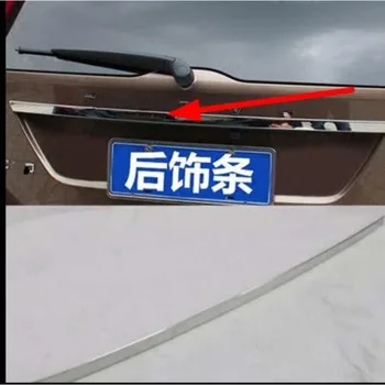 Автомобильный стайлинг, подходящий для 2009-2015 VOLVO XC60, отделка крышки заднего багажника, хромированная отделка ЗАДНЕЙ ДВЕРИ багажника, крышка БАГАЖНИКА