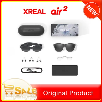 Умные AR-очки XREAL Air 2 SONY с OLED-экраном на кремниевой основе последнего поколения 120 Гц, высокая кисточка 72 г, сверхлегкий