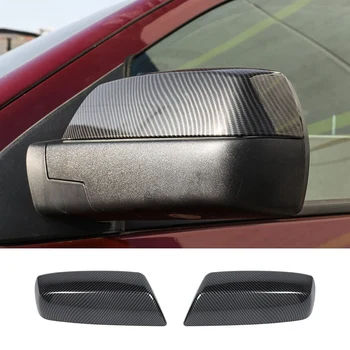 Корпус зеркала заднего вида для Chevrolet Silverado GMC Sierra 2014-2018 Аксессуары, ABS из углеродного волокна