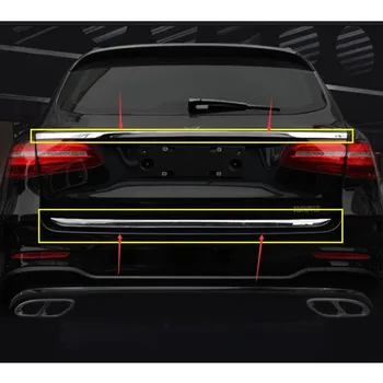 Верхняя Задняя Крышка Багажника Накладная Накладка Задней Двери Багажника Подходит Для Mercedes Benz GLC 260L/300L X253 2016-2019 Автоаксессуары