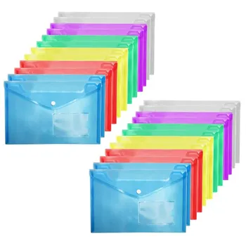 24*17 см Прозрачные пластиковые папки формата А5 Сумка для файлов Сумки для хранения документов Папки для хранения бумаги