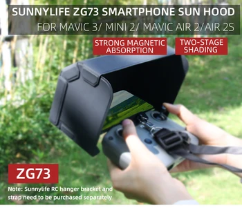 Sunnylife для DJI Mavic3/Air2S/Air2/Mini2 блокирующий капюшон мобильного телефона с дистанционным управлением ZG73 магнитный
