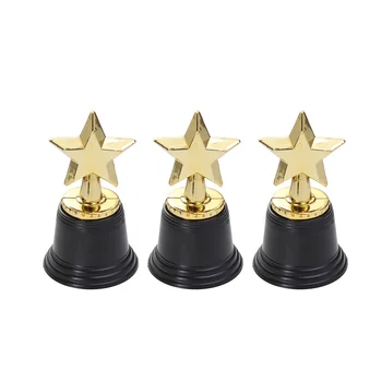 Рождественские подарки Toyvian Набор Трофеев Mini Star Award 12 Золотых Трофеев Оптом Подарки для детских вечеринок Конкурсы Церемония Благодарности