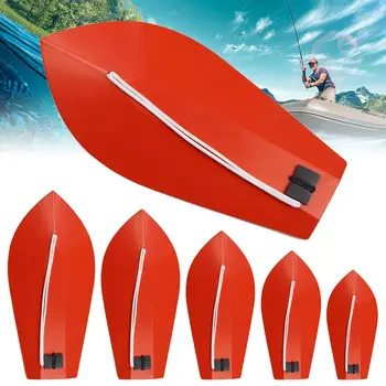 Пластиковая красная пластина для подводного плавания, искусственная приманка, инструмент для троллинга, доска для дайвинга