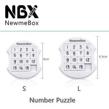 Многофункциональные электронные часы NBX и игра-головоломка IQ, пластиковые пазлы-головоломки с цифрами для детского подарка, аксессуары Newmebox