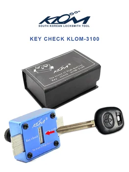 Klom KL3100 Проверка ключа, пустой ключ, идентификация, подходящий инструмент для слесаря