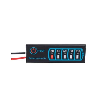 18650-Литиевый 5-30В Свинцово-кислотный индикатор заряда батареи Тестер Измеритель емкости модуля ЖК-дисплея Измеритель напряжения