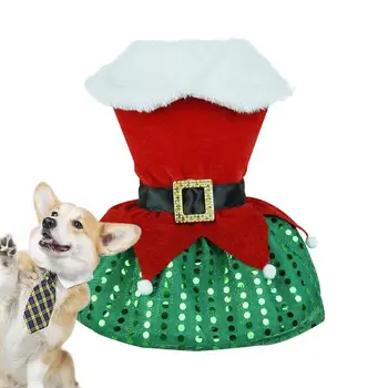 Рождественские костюмы для домашних животных, Креативная одежда для домашних животных Санта-Клауса, Многофункциональные Интересные Рождественские аксессуары для маленьких собак, Хлопок для собак
