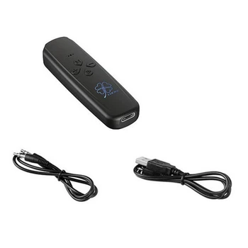 Беспроводной приемник-передатчик Bluetooth 5.2 2-В-1 Автомобильный Bluetooth-накопитель для телевизора, компьютера, аудиопередатчика, адаптера