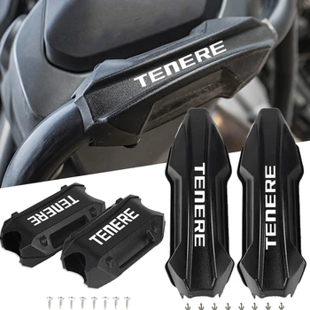 Для YAMAHA Tenere 700 1200 Tenere700 T7 2019- 2024 2023 2022 Защитный кожух двигателя мотоцикла, защитная планка бампера, декоративный блок
