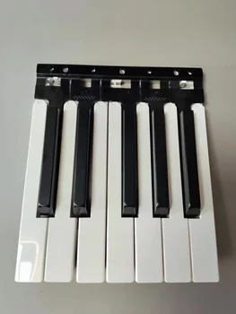 Для Yamaha DGX-660 DGX-650 DGX-640 DGX-630 MM8 MOX8 MOXF8 оригинальные Белые черные Клавиши Запчасти для Клавиатуры