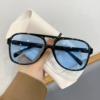 KAMMPT Винтажные Солнцезащитные очки-авиаторы Для мужчин и женщин 2022, Модные Популярные Оттенки Ins, Роскошные Брендовые Дизайнерские Очки для вождения для мужчин и женщин