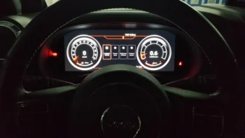 Цифровой Кластер Виртуальной Кабины Для Jeep Wrangler 3 JK 2010-2017 Измеритель Скорости Приборная Панель ЖК-Экран Мультимедийная Автомобильная GPS-Навигация