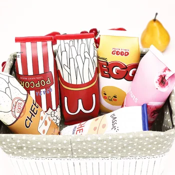 Креативный Школьный Пенал Cute Simple snack pen bag Kawaii Канцелярские Принадлежности Офисные Школьные Принадлежности Корейские Канцелярские принадлежности
