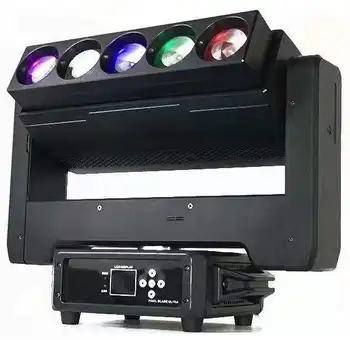 5X60w RGBW 4in1 Pixel Beam Bar Wash Strobe LED Wash Moving Head Light сценическое осветительное оборудование professional
