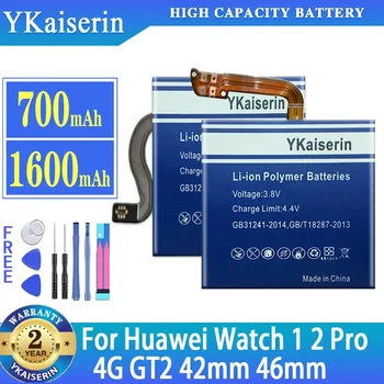 YKaiserin HB532729ECW HB512627ECW HB472023ECW Аккумулятор Для Huawei Watch 1 2 Pro 2Pro 4G GT2 42 мм 46 мм Batteria + Бесплатные Инструменты