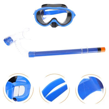 Детский костюм для подводного плавания, детская маска для дайвинга, сумка для дайвинга, трубка для подводного плавания, аксессуары из силикагеля