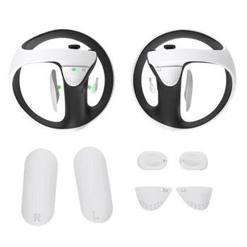 Розничная продажа VR-контроллера, силиконовая защитная накладка, накладки на кнопки, противоскользящий чехол для PS VR2, защитный чехол для ручки VR 2
