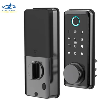 HFSecurity BP03 Smart Home Hotel Tuya App Беспроводной контроль доступа BLE Дверной замок с отпечатком пальца