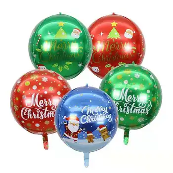 22-дюймовый Рождественский воздушный шар Merry Christmas воздушный шар воздушный шар Рождество трехмерный плавающий воздушный шар Рождественская вечеринка воздушный шар