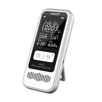 датчик температуры и влажности Pm2.5 Pm10 Портативные детекторы газа TFT монитор качества воздуха точный мультидетектор газа