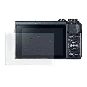 Для G7 X Mark Защитная пленка для экрана из закаленного стекла с дисплеем цифровой камеры высокой четкости, прозрачная пленка против царапин