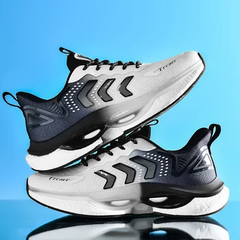 Дышащее Лезвие для бега мужская обувь легкие кроссовки большого размера летние сетчатые модные пары спорт на открытом воздухе бег трусцой стиль 36-45
