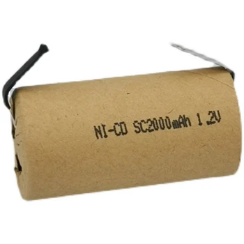 SC 1500mAh SC2000mAh 3000mAh Аккумулятор для электроинструмента 10C 1.2V NIMH NICD с вкладками