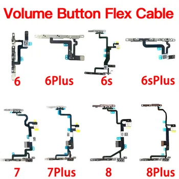 Кнопка отключения громкости Замена гибкого кабеля для iPhone 6 6P 6s 7 7P 8 Plus