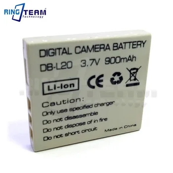 Литиевая батарея DB-L20 DB-L20A DB-L20AU для Цифровых Камер Sanyo Xacti Видеокамеры CG6 CG9 CG65 E1 E2 E6 CA6OR CA65 CA8 CA9