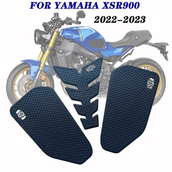 Для Yamaha XSR900 2022-2023 Нескользящие Боковые Наклейки На Топливный Бак XSR 900, Наклейка На Газовое Колено, Водонепроницаемая Накладка На Бак, Наклейка