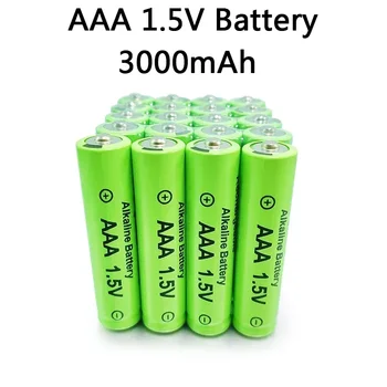 Новая батарея AAA 3000 мАч 1,5 В щелочная аккумуляторная батарея AAA для дистанционного управления игрушечной батареей высокой емкости и длительного срока службы