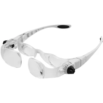 U50 Модернизированный 1,5-3,8 X Регулируемый увеличитель Носимые Очки для чтения Регулируемые Увеличительное стекло Ремонт электроники Сварка