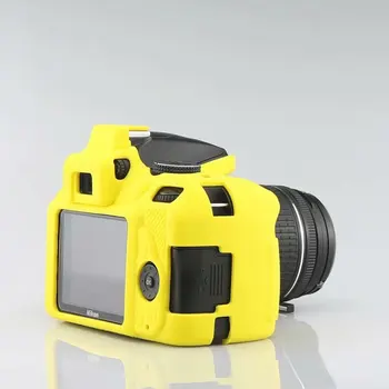 Новые аксессуары для зеркальных фотокамер Мягкий защитный чехол из силиконовой резины для сумки для фотоаппарата Nikon D3400 D3500