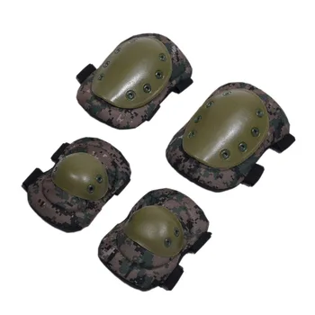 Новые 4 шт./компл. наколенника CS Tactical Armor Наколенники для скалолазания на локтях для верховой езды Спортивные налокотники Защитное снаряжение