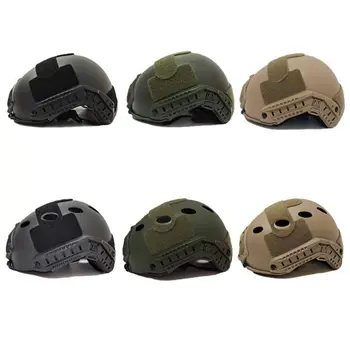 Тактический шлем одного размера, новый ABS, черный, хаки, зеленый, военный шлем, игровые шлемы для детей
