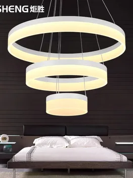 современная светодиодная люстра, потолочный винтажный светильник home deco, декоративные элементы для дома, подвесной светильник для кухни