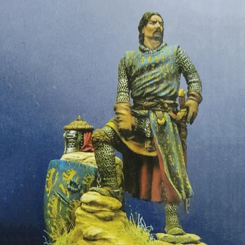Солдат из смолы 1/32 древний фэнтезийный Воин, солдат с базовой моделью, в разобранном виде, Неокрашенный Набор для сборки фигурок