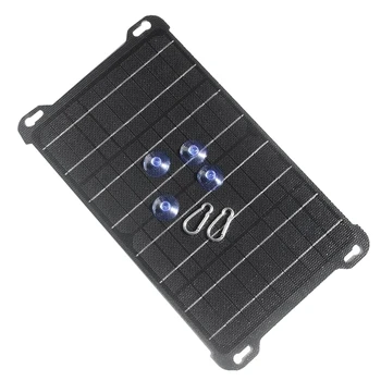 15 Вт, 5 В/18 В, солнечная панель, Поликремниевые панели, наружное солнечное зарядное устройство Type-C, USB-выход постоянного тока для зарядных устройств мобильных телефонов A