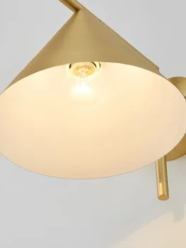 nordic led crystal wandlamp промышленный декоративный светильник lampara для спальни