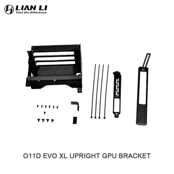 Вертикальный Кронштейн графического процессора Lian Li O11D EVO XL, Поддержка Держателя Для Вертикального Монтажа Видеокарты 40-й Серии