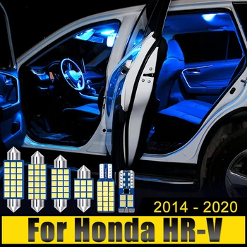 Для Honda HR-V HRV HR V Vezel 2014 2015 2016 2017 2018 2019 2020 4 шт. Светодиодные Автомобильные Внутренние Купольные Лампы Для Чтения Лампы Багажника
