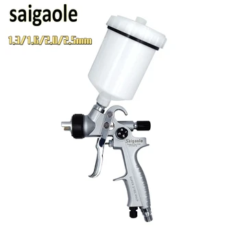 Saigaole319 Пистолет-распылитель для верхнего слоя воды из листового металла для автомобильной мебели с высокой степенью распыления 1.3 1.6 2.0 2.5 мм