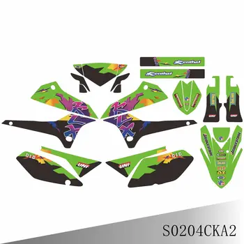 Для Kawasaki KLX250 KLX 250 2008 2009 2010 2011 2012 2013 2014 2015 2016 2017 2018 2019 2020 Графические наклейки Фон для наклеек