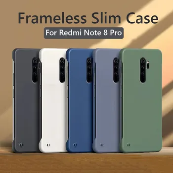 Бескаркасный Тонкий Матовый Жесткий Чехол Для Задней панели Xiaomi Redmi Note 8 Pro Note8 Pro Note 8 2021 Противоударный Чехол Fundas Coque