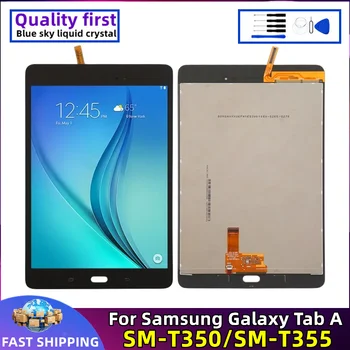 Для Samsung Galaxy Tab A 8.0 SM-T350 SM-T355 T355 T350 Оригинальный ЖК-дисплей Для планшета С Сенсорным Экраном и Цифровым Преобразователем В сборе Замена