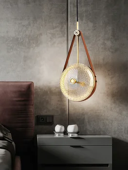 [Пояс] Прикроватная люстра для спальни, роскошная современная простая лампа для бара в стиле арт-ресторана творческой личности