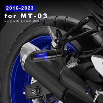 Защита от Падения Алюминий для Yamaha MT 03 Аксессуары MT03 2016-2023 2022 2021 2020 Мотоцикл Выхлопной Слайдер Противоаварийный Протектор