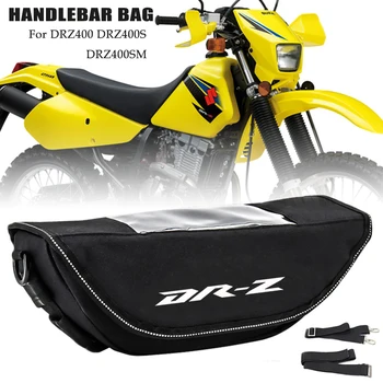 Для мотоцикла DRZ400 DRZ400S DRZ400SM 2022 Водонепроницаемая и пылезащитная сумка для хранения руля